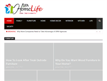 Tablet Screenshot of gtahomelife.com